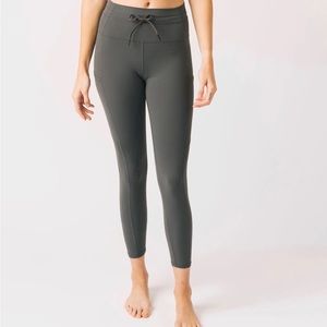 Sage Pocket Drawstring Luxe 7/8 24"